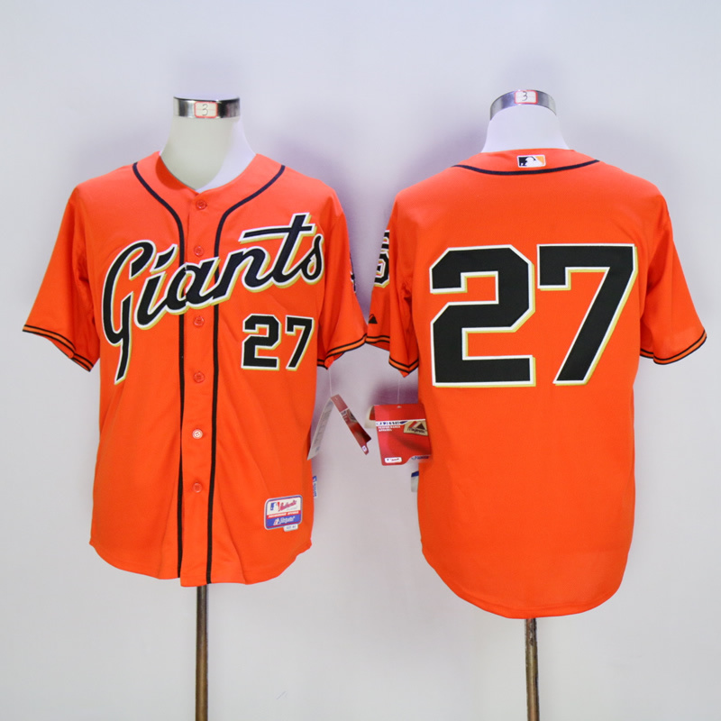 Men San Francisco Giants #27 Marichal Oragne MLB Jerseys->san francisco giants->MLB Jersey